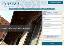 Tablet Screenshot of fasano.pro